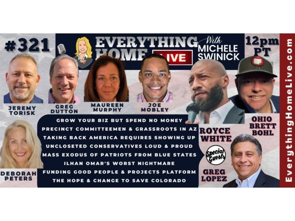 321: ROYCE WHITE, Take Back America, Patriots Stand Up, Speak Up, Show Up, Faith