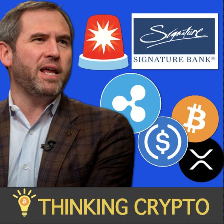 🚨SIGNATURE BANK COLLAPSES & RIPPLE, COINBASE, & CIRCLE USDC STATEMENTS!