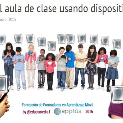 Redefinir el aula de clase usando dispositivos móviles