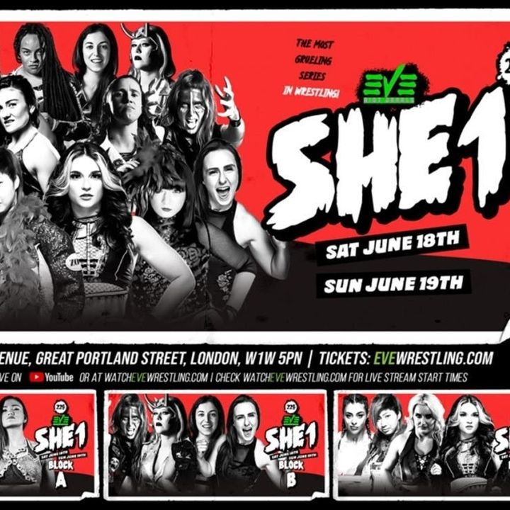 ENTHUSIASTIC REVIEWS #291: Pro Wrestling EVE SHE-1 2022 Day 1 Show 1 Watch-along