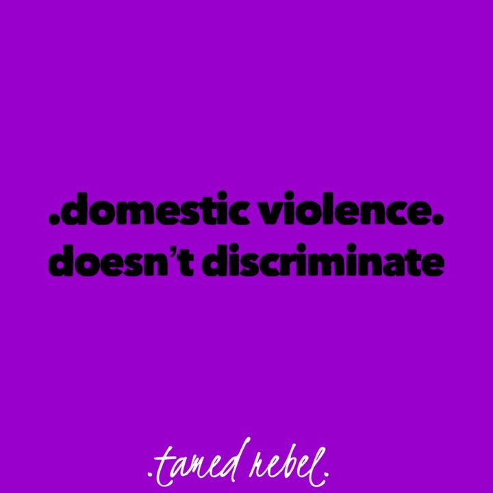 .domestic violence doesn’t discriminate.