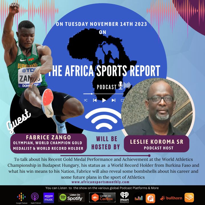 World Champion Fabrice Zango Makes Major Revelations on the ASR Podcast