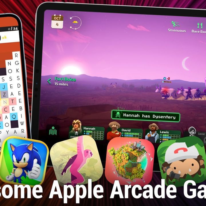 iOS 597: Awesome Apple Arcade Games - The Oregon Trail, SpellTower, Bridge Constructor
