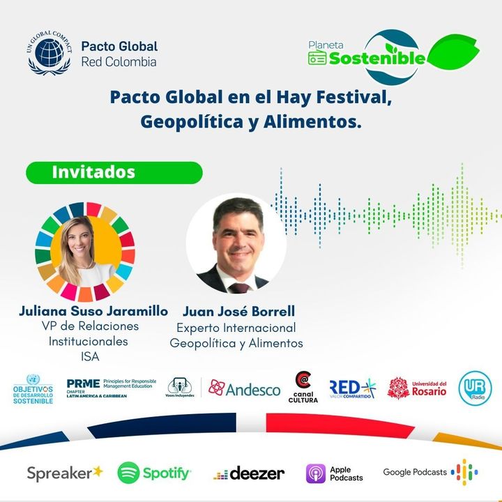 Pacto Global en el Hay Festival, Geopolíticas y alimentos