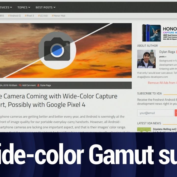 Wide-color Gamut in Pixel 4? | TWiT Bits