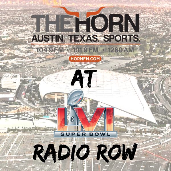 The Horn At Super Bowl LVI Radio Row