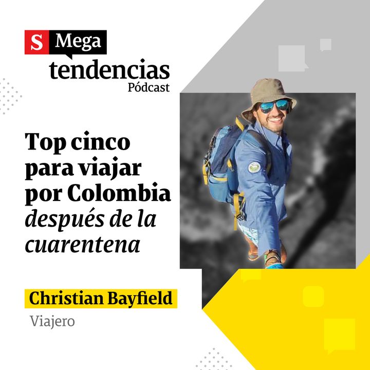 Top 5 de destinos de Colombia recomendados por Christian Byfield, influencer de viajes.