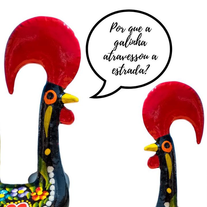 What did the BIG CHICKEN say to the LITTLE CHICKEN? www.learnaboutportugal.com