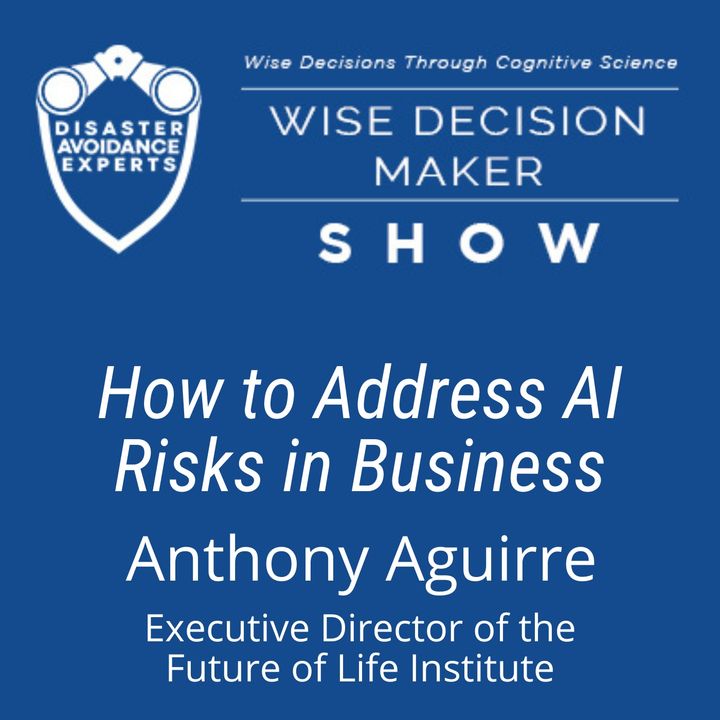 #183: How to Address AI Risks in Business: Anthony Aguirre of the Future of Life Institute