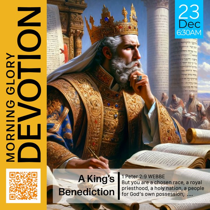 MGD: A King's Benediction