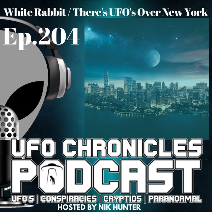 Ep.204 White Rabbit / There's UFO's Over New York (Throwback)