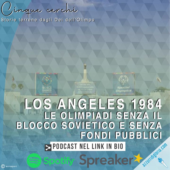 Los Angeles 1984 - Le Olimpiadi senza il blocco sovietico e senza fondi pubblici