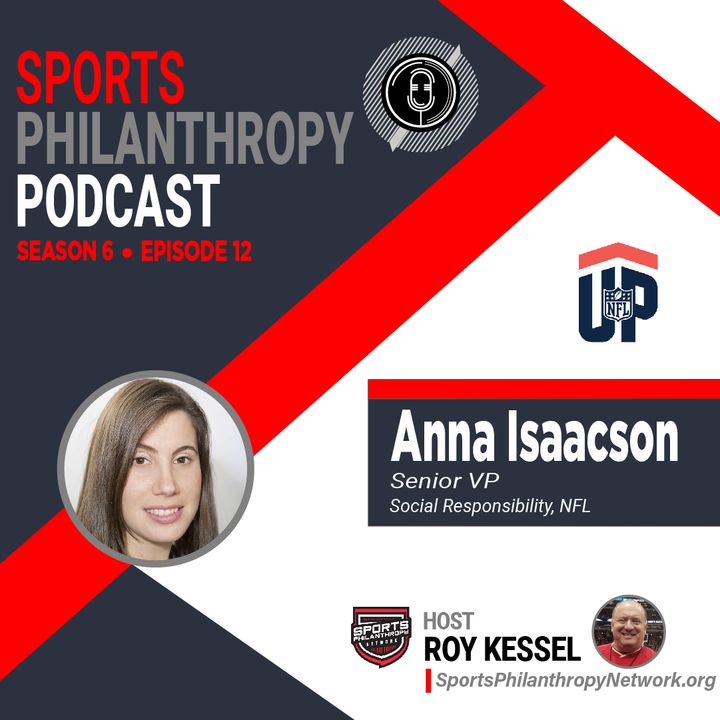 S6:EP12--Anna Isaacson, NFL Sr. VP, Social Responsibility