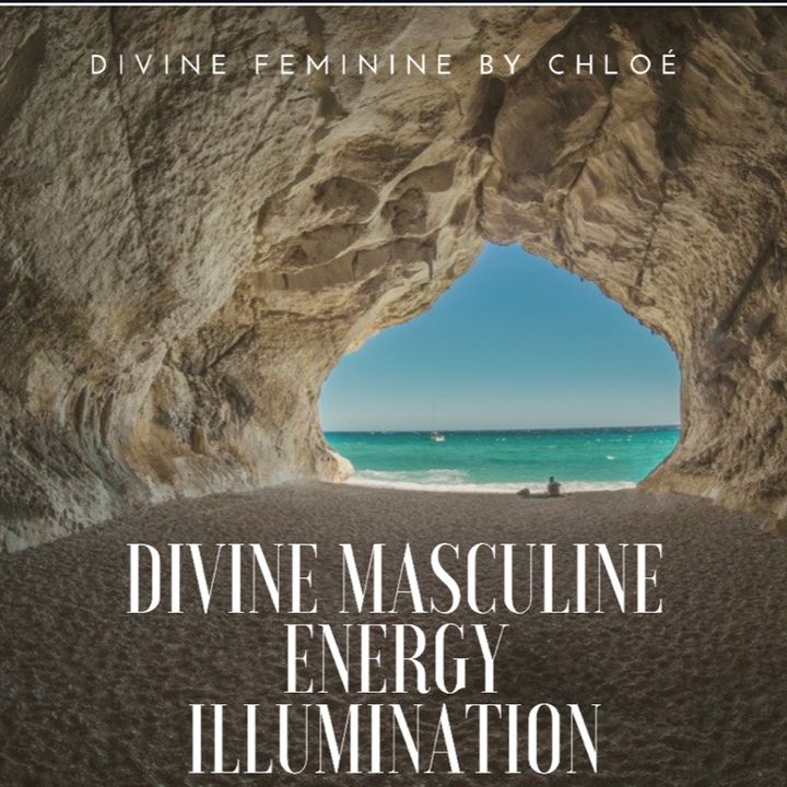 Divine masculine energy. Illumination