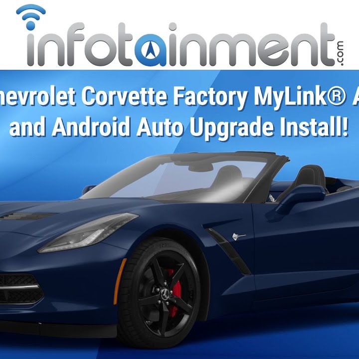 2014-2015 Chevrolet Corvette Factory MyLink Apple CarPlay and Android Auto Upgrade Install!