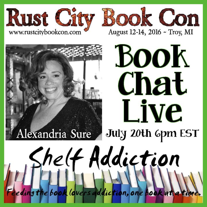 Ep 15: Author Interview with Alexandria Sure | Book Chat LIVE