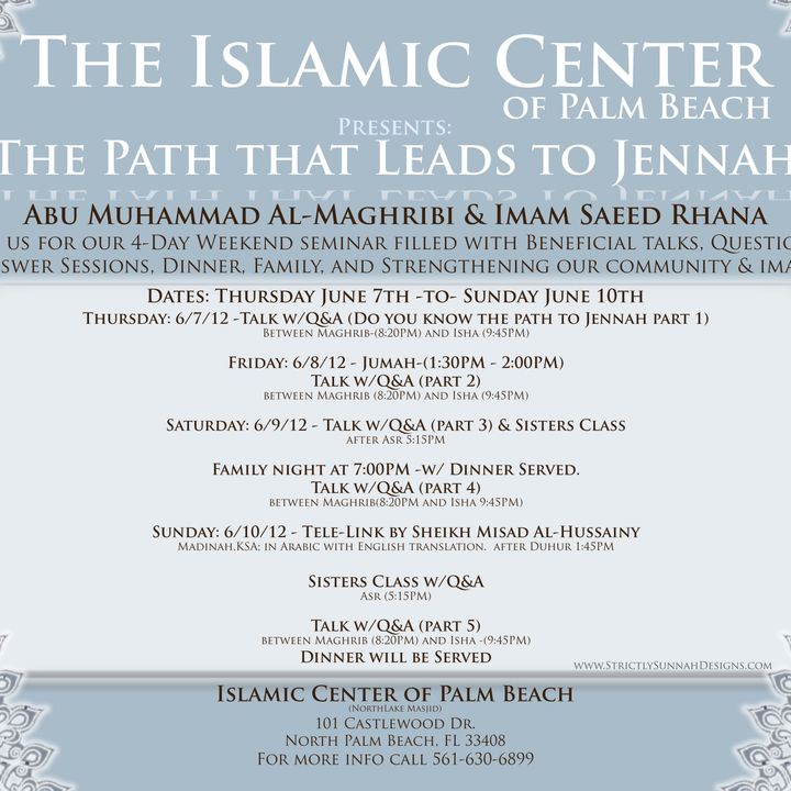 ICPB: The Path that Leads to Jannah
