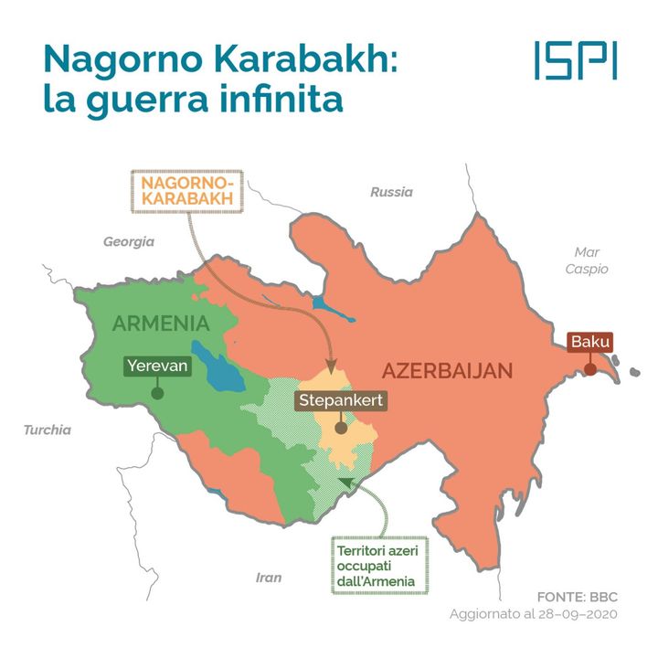 Nagorno Karabakh e la narrazione occidentale orientata (6nov2020)