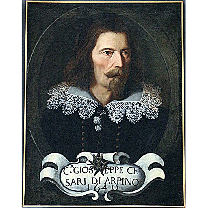 Cavalier d'Arpino pictor unicus, rarus et excellens (Lazio)