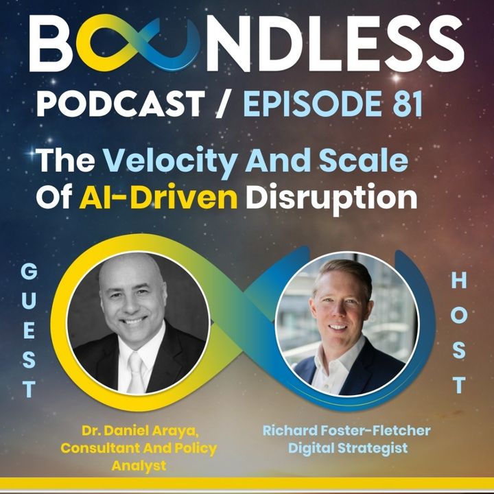 EP81: Dr. Daniel Araya, Consultant and Policy Analyst: The velocity and scale of AI-driven disruption