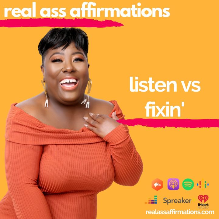 Listen vs Fixin'
