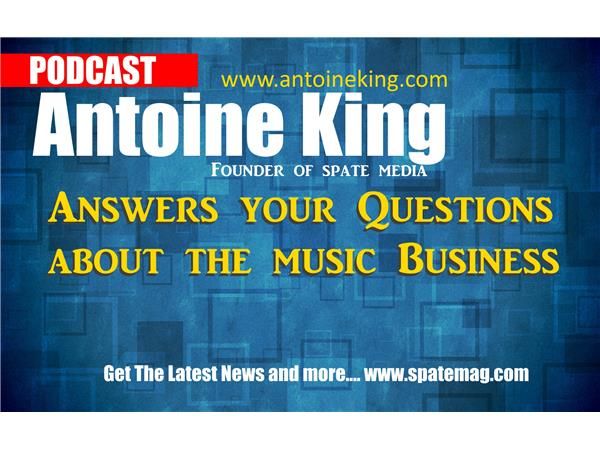 Antoine King Founder Of Spate Media Answers Questions About The Music Business