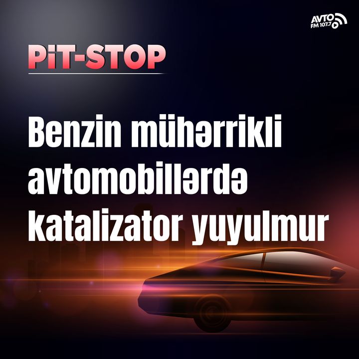 Benzin mühərrikli avtomobillərdə katalizator yuyulmur I Pit-Stop