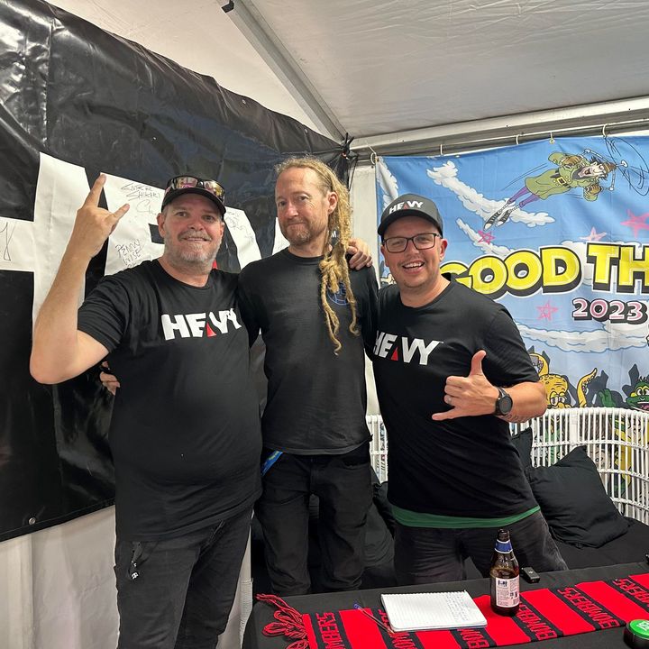 Backstage At GOOD THINGS 2023 With JAY From FRENZAL RHOMB