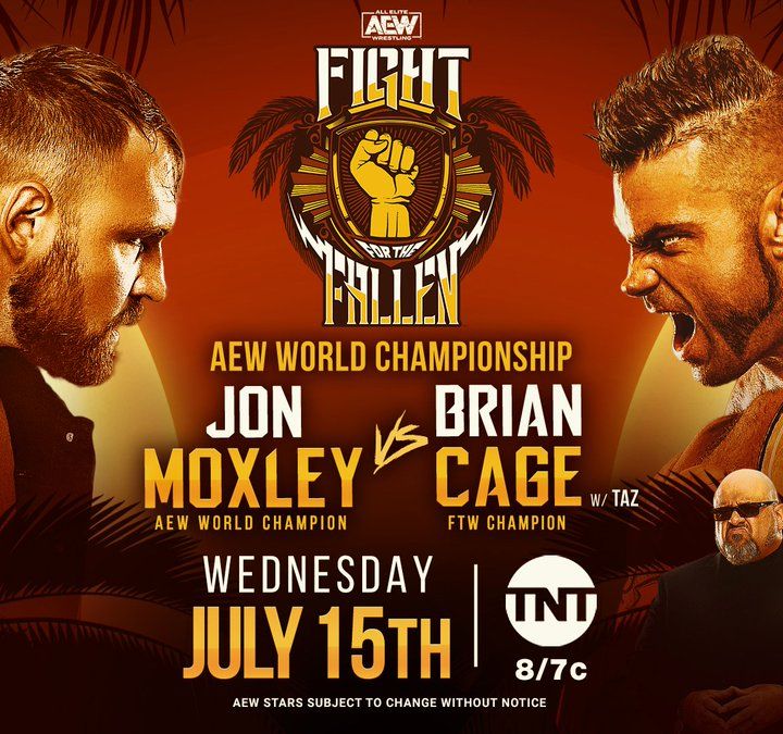 AEW Fight For the Fallen Review: Cody vs Sonny Kiss ll Vickie Guerrero Debuts ll Moxley vs Cage