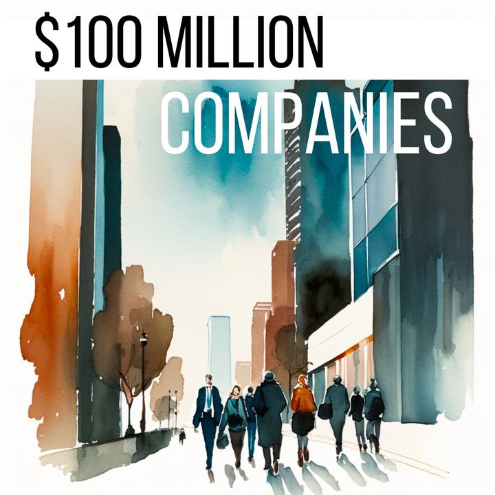 $100 Million Dollar Companies