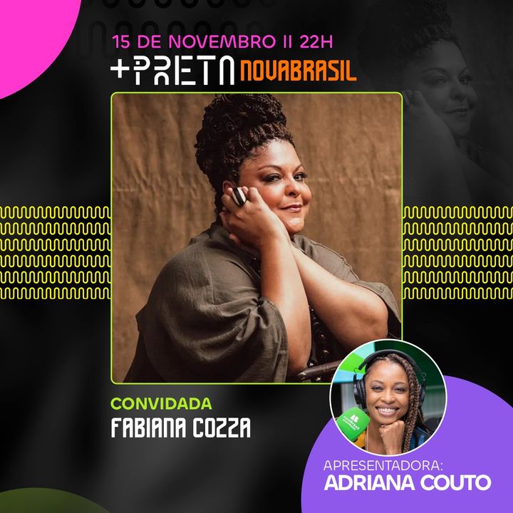 Fabiana Cozza - "O samba é uma música preta. É a arte de se reconhecer e de marcar território de uma forma muito transparente."