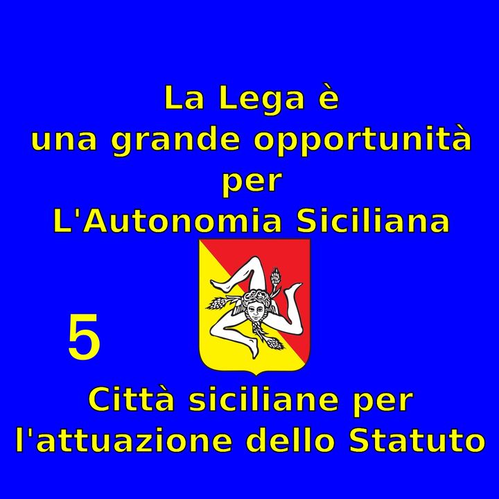 Puntata del 24 Marzo 2019 - Movimento "Città siciliane per l'attuazione dello Statuto"