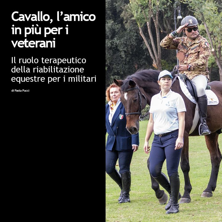 Rivista Militare 2 2024, Paola PUCCI - Il Cavallo, l'amico in più per i veterani