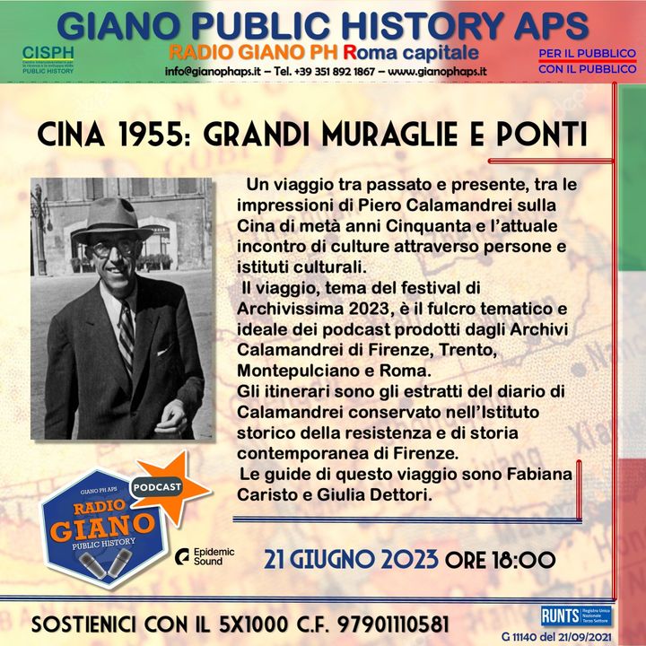 CINA 1955: GRANDI MURAGLIE E PONTI (Piero Calamandrei) | a cura di Fabiana CARISTO e Giulia DETTORI