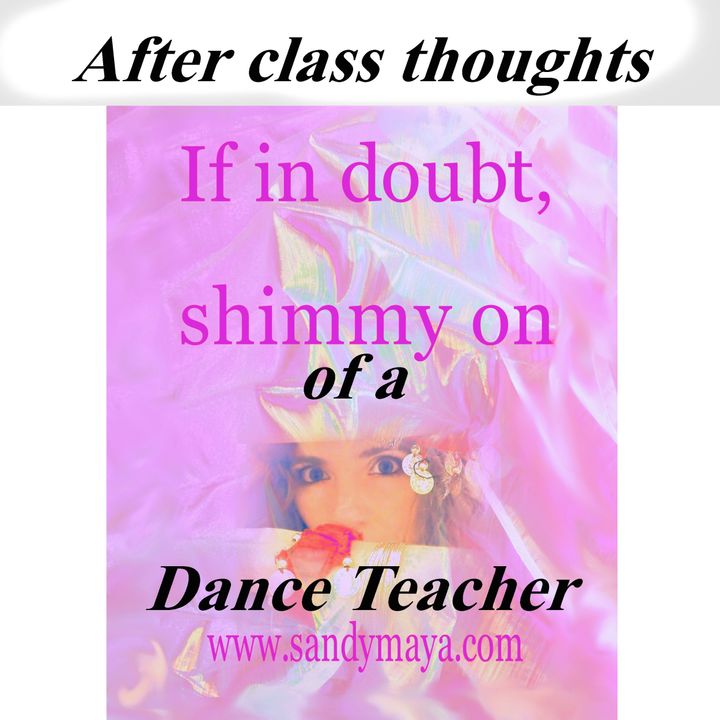 Thoughts of a dance teacher