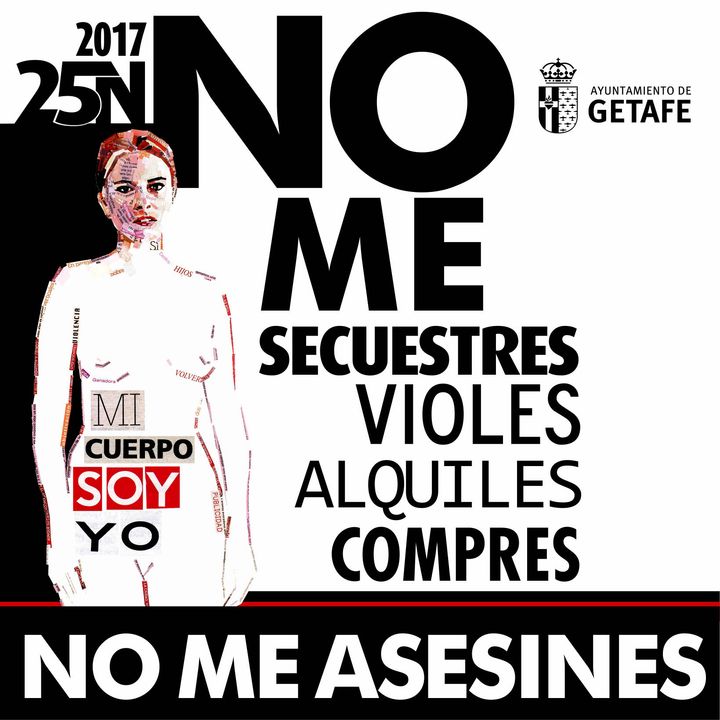 Mi cuerpo soy yo, hoy manifestación contra la violencia de género en Getafe