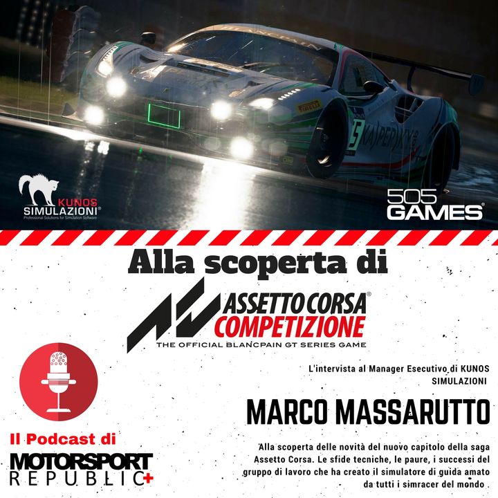 L'intervista a Marco Massarutto per parlare del nuovo Assetto Corsa Competizione