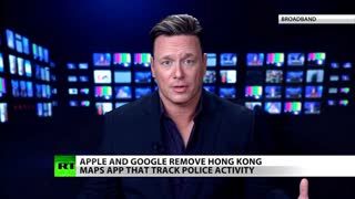 Apple Google Bow To Chinese and Pull HK Maps App