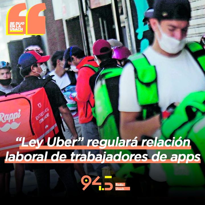 “Ley Uber” regulará relación laboral de trabajadores de apps