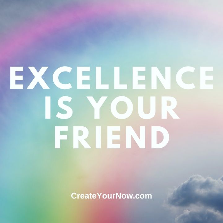 3313 Excellence is Your Friend