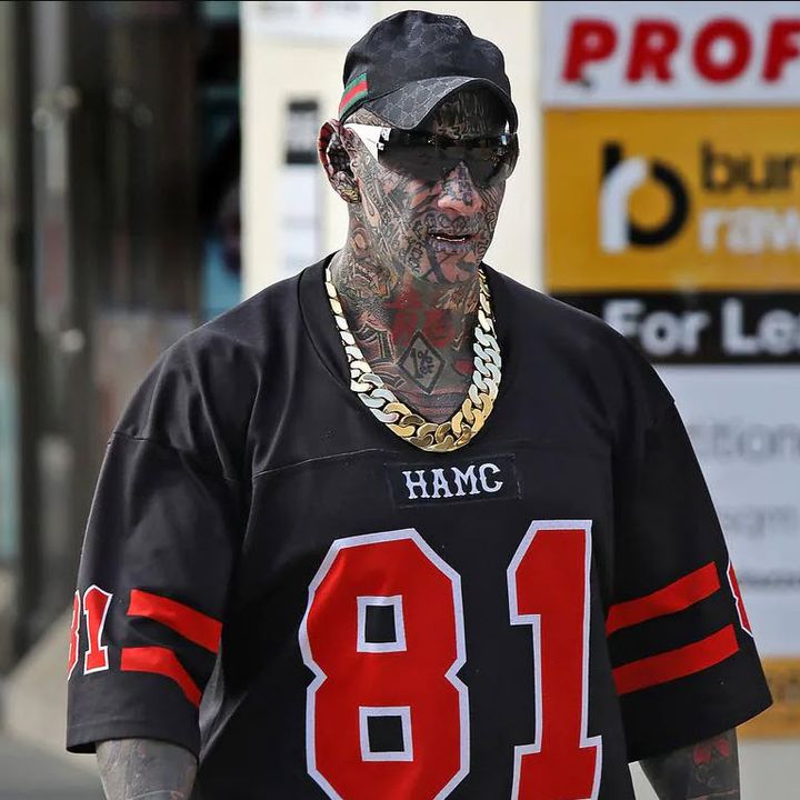 Hells Angels Dayne Brajkovich pimped out for court date