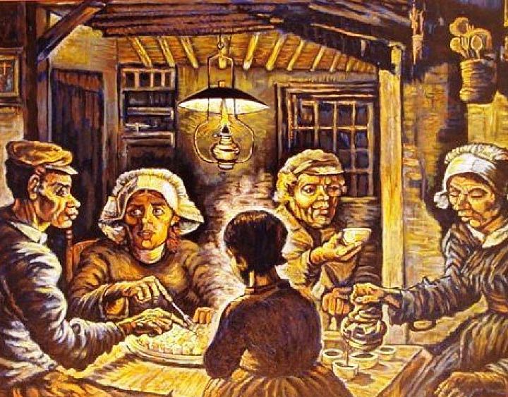 I Mangiatori di Patate Vincent Van Gogh