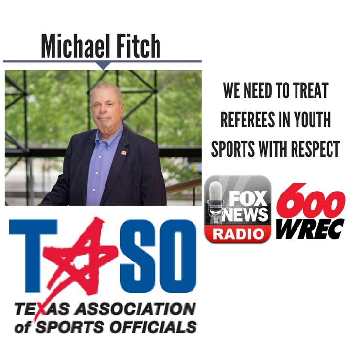 We Need To Treat Referees in Youth Sports With Respect || Michael Fitch Discusses LIVE (6/22/18)