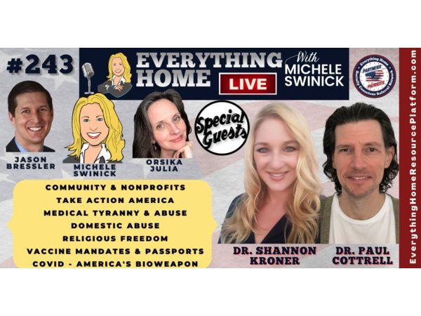 243: Vaccine Mandates & Passports, COVID LIES, Community, Save America, Abuse
