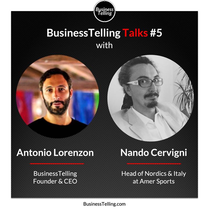 5 - Talk with Nando Cervigni - Head of Nordics and Italy at Amer Sports