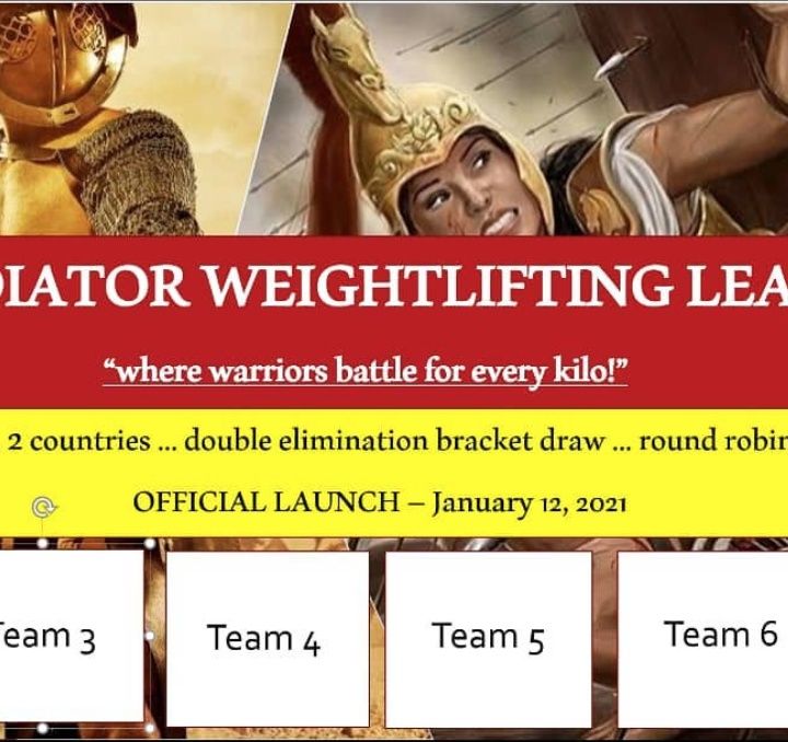 The Gladiator Weightlifting League! INFO with Greg!