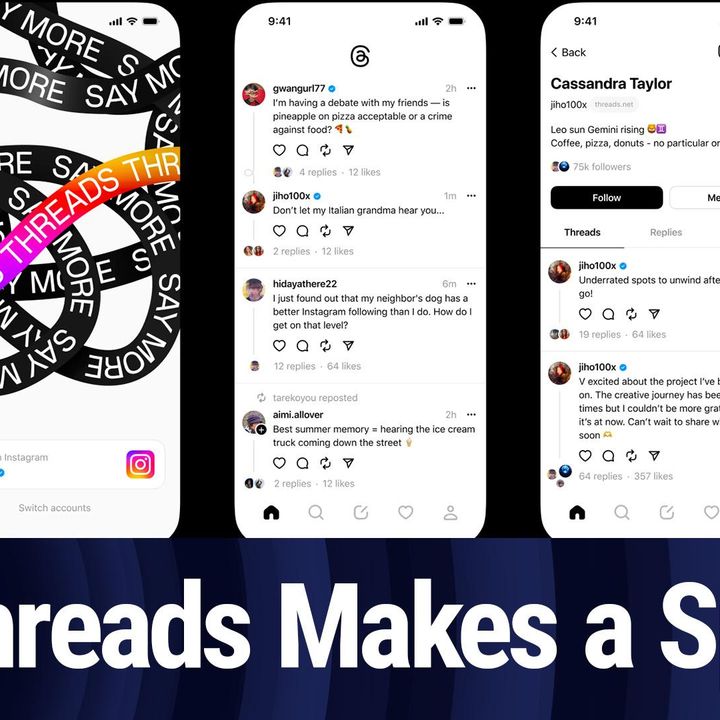 TWIT Clip: Meta's Threads Makes a Splash