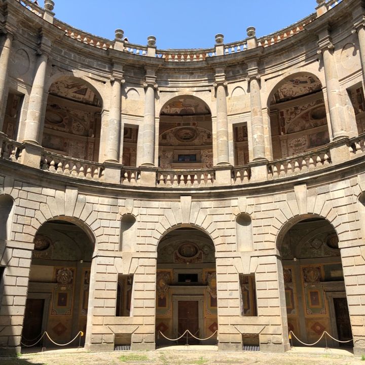 VIII. Palazzo Farnese en Caprarola y Villa Giulia
