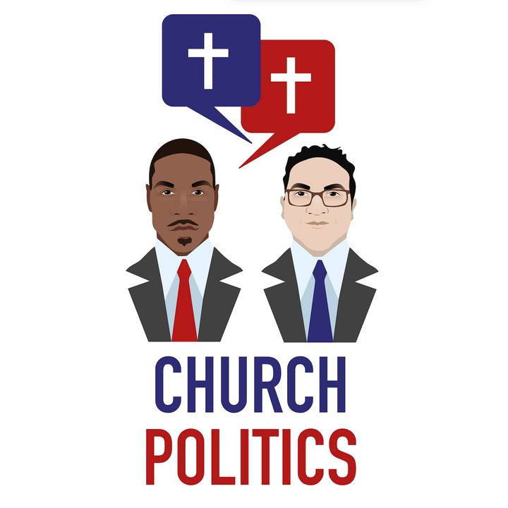 Church Politics | Trump’s Tough Talk in Europe and the Democrats’ New Slogan