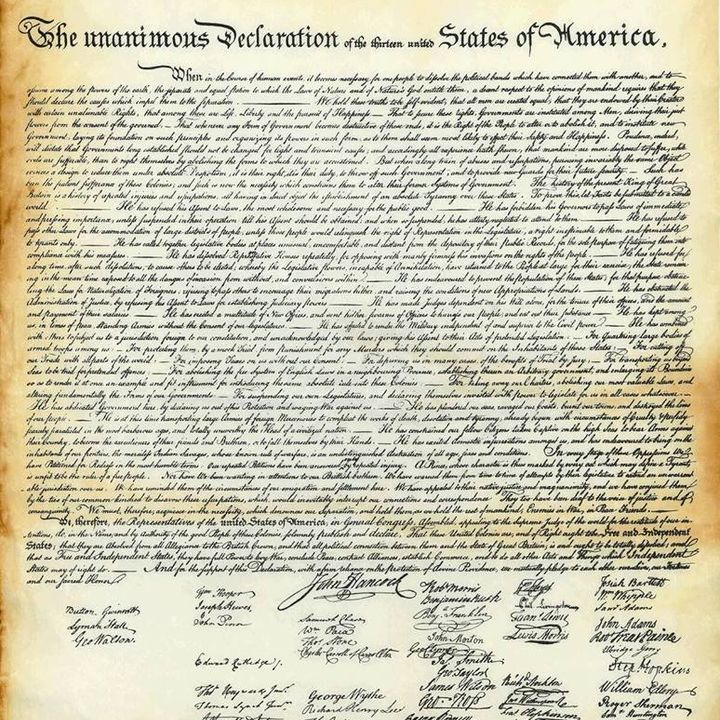 Jefferson's Original Draft of the Declaration of Independence Condemned Slavery +